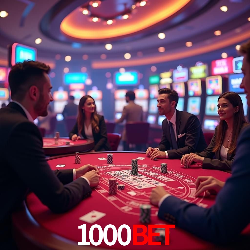 A Experiência Imersiva dos Cassinos Ao Vivo no 1000bet